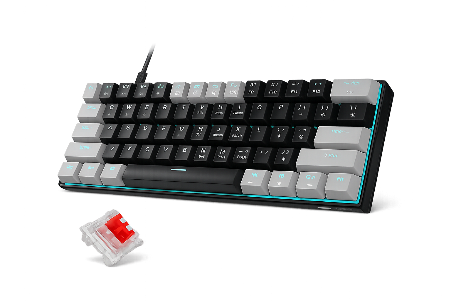 Teclado mecanico 60%